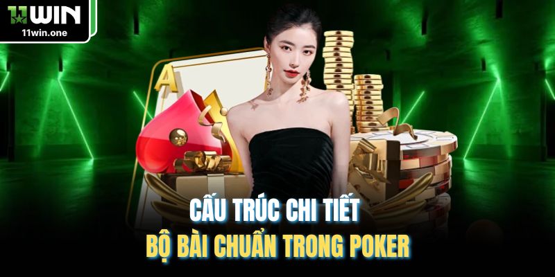Cấu trúc chi tiết bộ bài chuẩn trong Poker