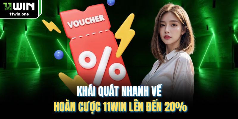 Khái quát nhanh về hoàn cược 11WIN lên đến 20%